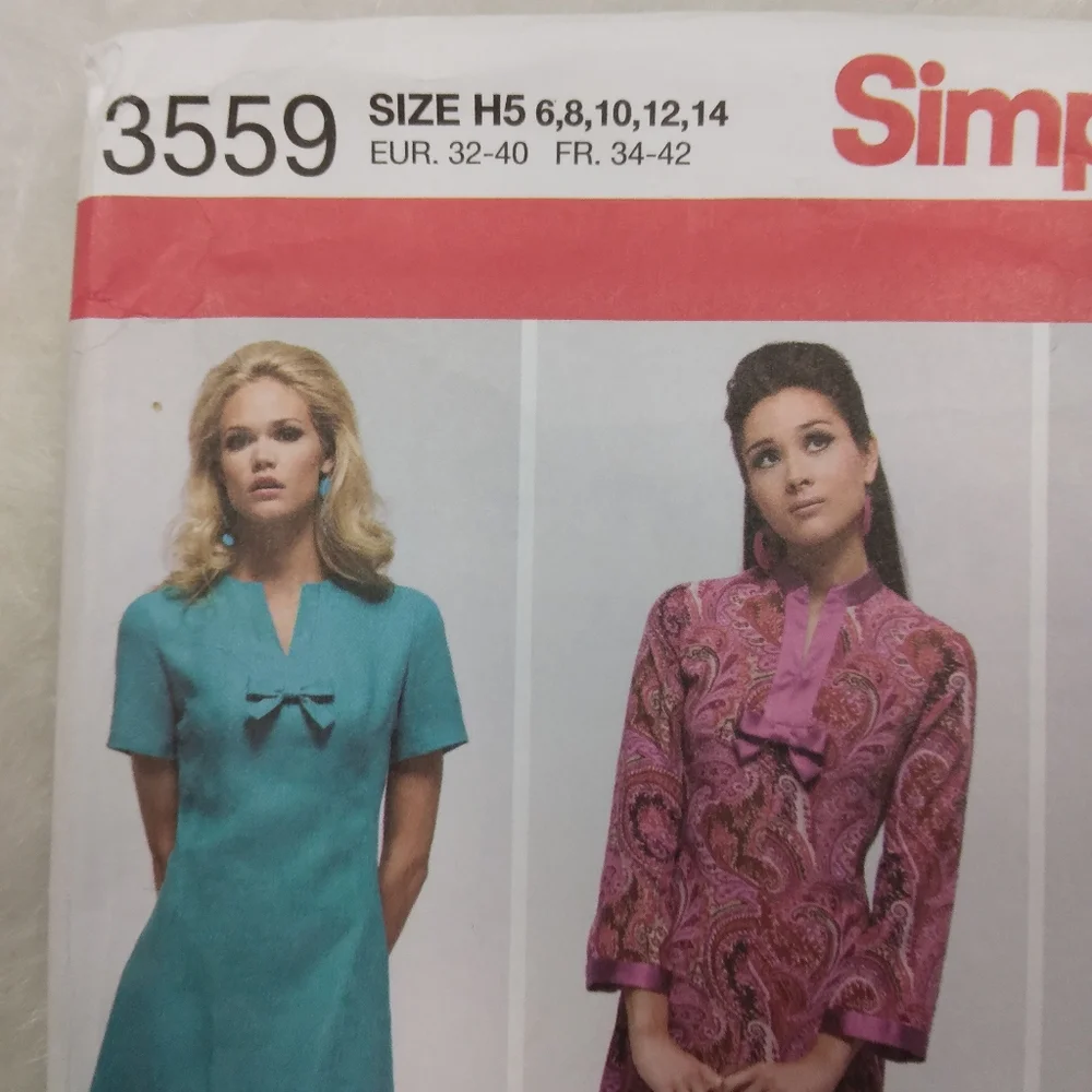Simplicity sewing pattern